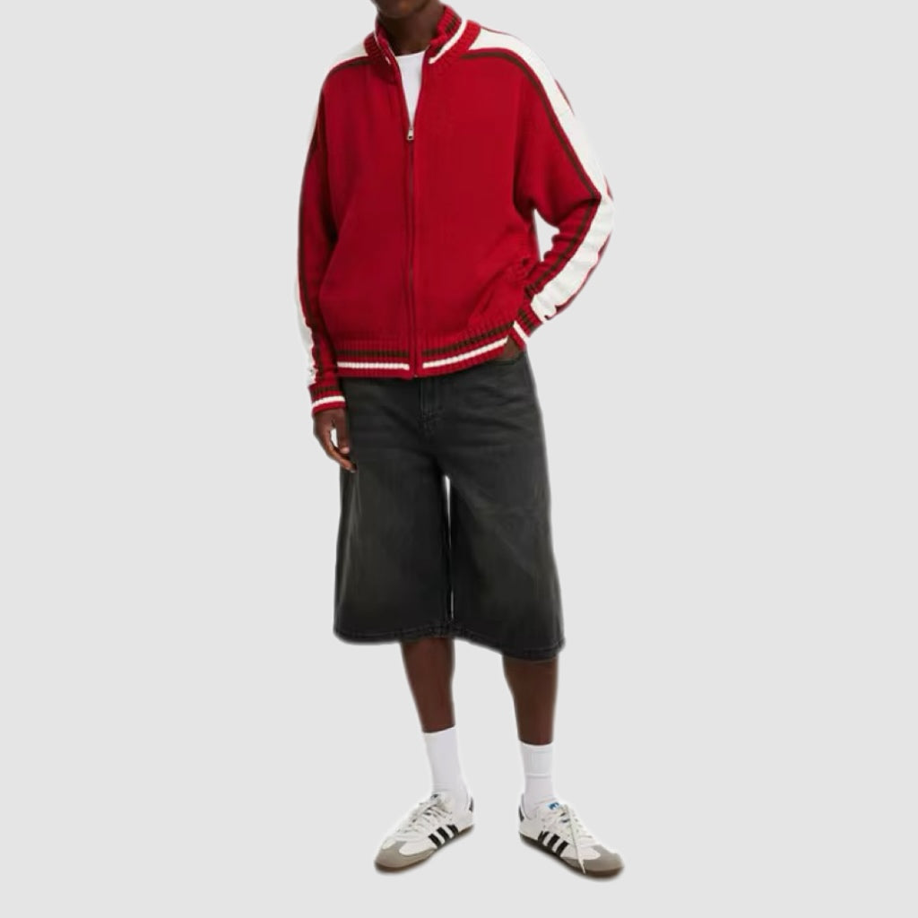 Black Wash Baggy Jorts