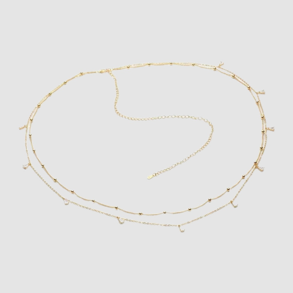 Gold Waist Chain Set